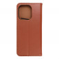 XIAOMI Redmi Note 13 4G Book Handytaschen Leather case SMART PRO Elegant  Braun
