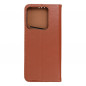 XIAOMI Redmi Note 13 5G Book Handytaschen Leather case SMART PRO Elegant  Braun