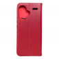 XIAOMI Redmi Note 13 Pro Plus 5G Book Handytaschen Leather case SMART PRO Elegant  Rotwein