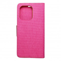 XIAOMI Redmi Note 13 4G Book Handytaschen CANVAS Book Rosa