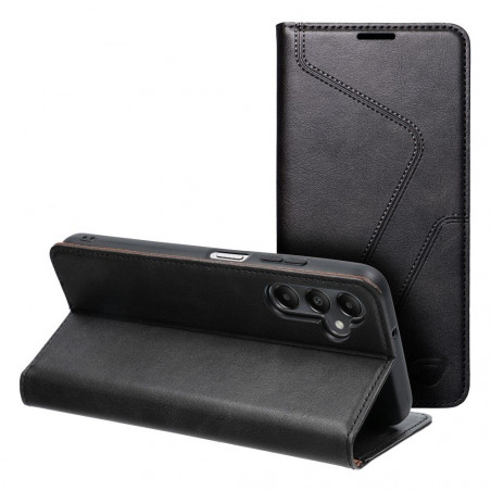 Samsung Galaxy A05s Book Handytaschen Forcell F-PROTECT RFID Blocker Book Elegant  Schwarz