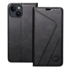 Apple iPhone 14 Book Handytaschen Forcell F-PROTECT RFID Blocker Book Elegant  Schwarz