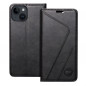 Apple iPhone 14 Book Handytaschen Forcell F-PROTECT RFID Blocker Book Elegant  Schwarz