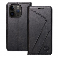 Apple iPhone 14 Pro Book Handytaschen Forcell F-PROTECT RFID Blocker Book Elegant  Schwarz