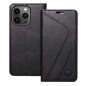 Apple iPhone 13 Pro Book Handytaschen Forcell F-PROTECT RFID Blocker Book Elegant  Schwarz