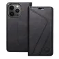 Apple iPhone 13 Pro Book Handytaschen Forcell F-PROTECT RFID Blocker Book Elegant  Schwarz