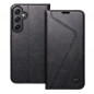 Samsung Galaxy A35 Book Handytaschen Forcell F-PROTECT RFID Blocker Book Elegant  Schwarz