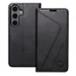 Samsung Galaxy S24 Book Handytaschen Forcell F-PROTECT RFID Blocker Book Elegant  Schwarz