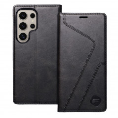 Samsung Galaxy S24 ULTRA Book Handytaschen Forcell F-PROTECT RFID Blocker Book Elegant  Schwarz