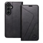 Samsung Galaxy S24 Book Handytaschen Forcell F-PROTECT RFID Blocker Book Elegant  Schwarz