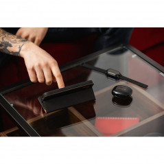 XIAOMI Redmi 13C Book Handytaschen Forcell F-PROTECT RFID Blocker Book Elegant  Schwarz