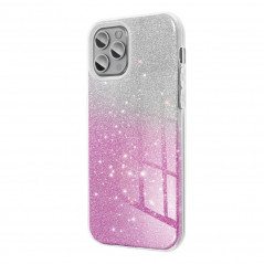 XIAOMI Redmi Note 13 5G Hülle Shining Transparent und Pink