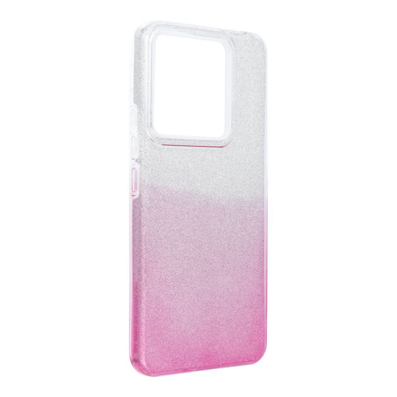 XIAOMI Redmi Note 13 Pro 5G Hülle Shining Transparent und Pink