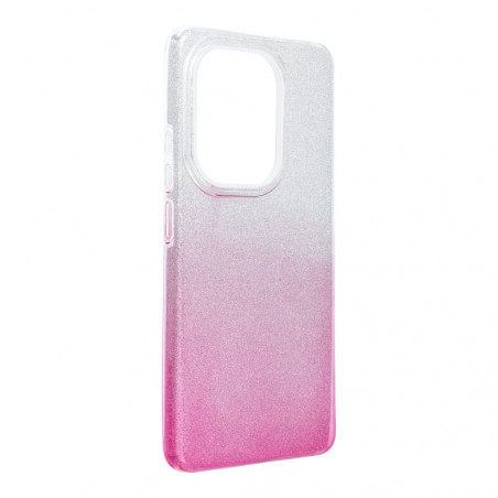 XIAOMI Redmi Note 13 Pro 4G Hülle Shining Transparent und Pink