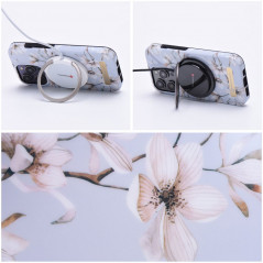 Apple iPhone 15 Plus Hülle Forcell F-Pprotect Mirage MagSAFE  Frühlingsblumen