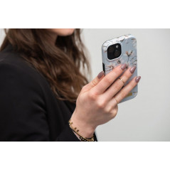 Apple iPhone 15 Plus Hülle Forcell F-Pprotect Mirage MagSAFE  Frühlingsblumen
