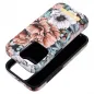 Apple iPhone 14 Pro Max Hülle Forcell F-Pprotect Mirage MagSAFE  Blütenstrauch