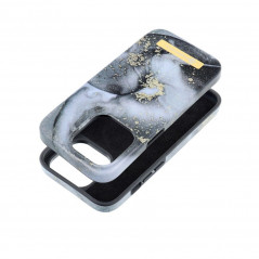 Apple iPhone 14 Pro Hülle Forcell F-Pprotect Mirage MagSAFE  Marmornebel