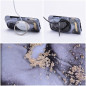 Apple iPhone 15 Hülle Forcell F-Pprotect Mirage MagSAFE  Marmornebel