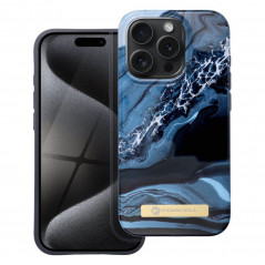 Apple iPhone 15 Pro Max Hülle Forcell F-Pprotect Mirage MagSAFE  Ozeanmarmor