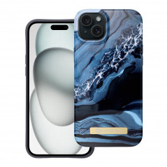 Apple iPhone 15 Plus Hülle Forcell F-Pprotect Mirage MagSAFE  Ozeanmarmor