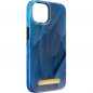 Apple iPhone 15 Hülle Forcell F-Pprotect Mirage MagSAFE  Blauer Vogel