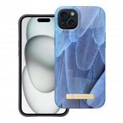 Apple iPhone 15 Plus Hülle Forcell F-Pprotect Mirage MagSAFE  Blauer Vogel
