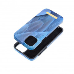 Apple iPhone 15 Plus Hülle Forcell F-Pprotect Mirage MagSAFE  Blauer Vogel