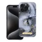 Apple iPhone 15 Pro Max Hülle Forcell F-Pprotect Mirage MagSAFE  Marmornebel