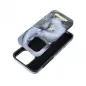Apple iPhone 15 Pro Max Hülle Forcell F-Pprotect Mirage MagSAFE  Marmornebel