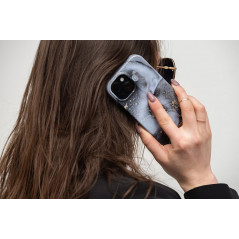 Apple iPhone 15 Plus Hülle Forcell F-Pprotect Mirage MagSAFE  Marmornebel 