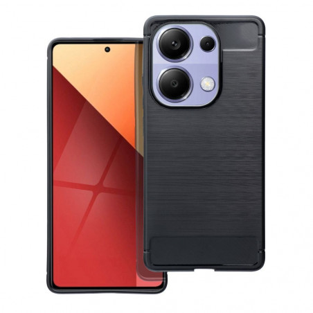 XIAOMI Redmi Note 13 Pro 4G Hülle Carbon Elegant  Schwarz