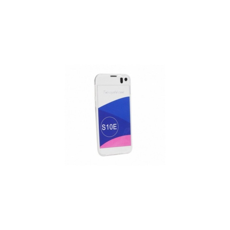 360 Ultra Slim Front+Back auf Samsung Galaxy S10e FORCELL Silikon-Handyhülle Durchsichtbar