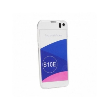360 Ultra Slim Front+Back auf Samsung Galaxy S10e FORCELL Silikon-Handyhülle Durchsichtbar