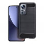 Honor X7b Hülle Carbon Elegant  Schwarz