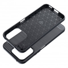 Honor X8b Hülle Carbon Elegant  Schwarz