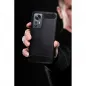 Motorola Moto G34 Hülle Carbon Elegant  Schwarz