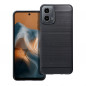 Motorola Moto G34 Hülle Carbon Elegant  Schwarz