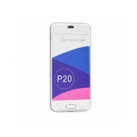 360 Ultra Slim Front+Back auf Huawei P20 Pro FORCELL Silikon-Handyhülle Durchsichtbar