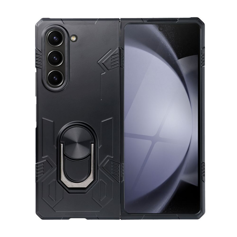 Samsung Galaxy Z Fold5 5G Gehärtete Abdeckung Armor Schwarz