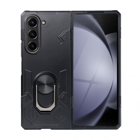Samsung Galaxy Z Fold5 5G Gehärtete Abdeckung Armor Schwarz