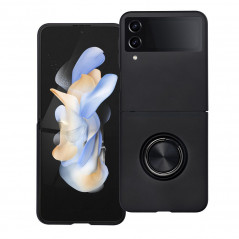 Samsung Galaxy Z Flip4 5G Hülle Silicone ring Schwarz