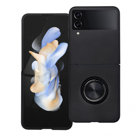 Samsung Galaxy Z Flip4 5G Hülle Silicone ring Schwarz