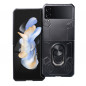 Samsung Galaxy Z Flip4 5G Gehärtete Abdeckung Armor Schwarz