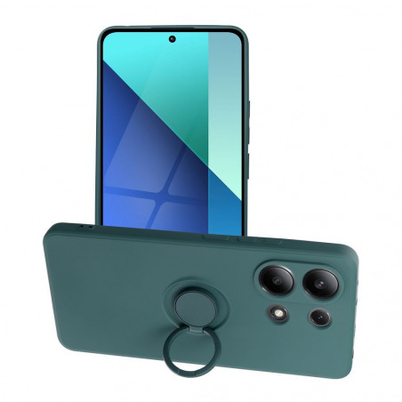 XIAOMI Redmi Note 13 4G Hülle Silicone ring Grün