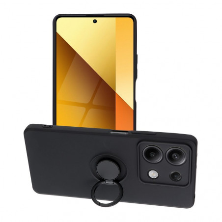 XIAOMI Redmi Note 13 5G Hülle Silicone ring Schwarz