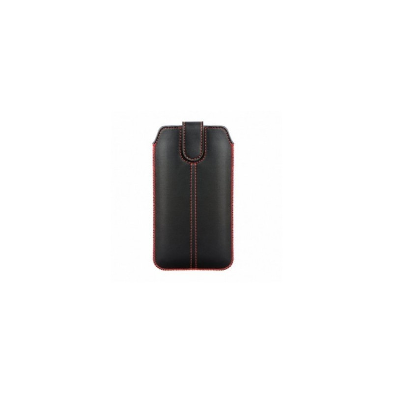 Apple iPhone X Universaletui Pocket Case Ultra Slim M4 Schwarz