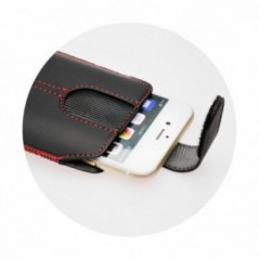 Apple iPhone X Universaletui Pocket Case Ultra Slim M4 Schwarz