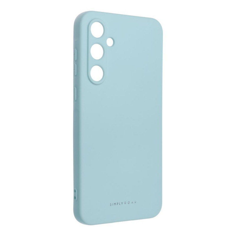 Samsung Galaxy A55 Hülle Roar Space Monochromatische, Elegant  Himmelblau
