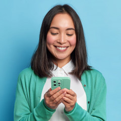 Samsung Galaxy A15 5G Hülle Roar Luna Monochromatische, Stilvoll, Ein ästhetisches Accessoire  Grün